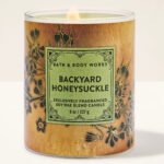 Backyard Honeysuckle Single Wick Candle - 8 oz / 227 g
