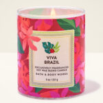 Viva Brazil Single Wick Candle - 8 oz/ 227 g