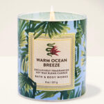 Warm Ocean Breeze Single Wick Candle - 8 oz / 227 g