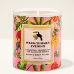 Warm Summer Evening Single Wick Candle - 8 oz/ 227 g