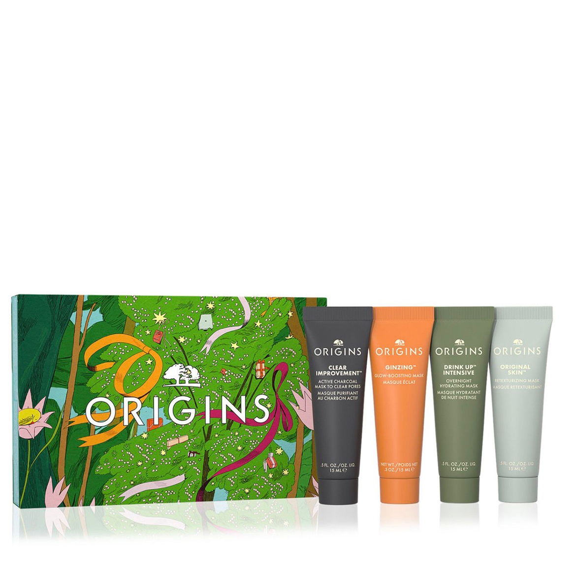 54 Origins 4-Pc. Multi-Maskers Face Mask Skin Care Set - Image 1