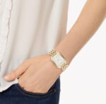 Women's Gold-Tone Bracelet Watch 28mm Gift Set - Image 2