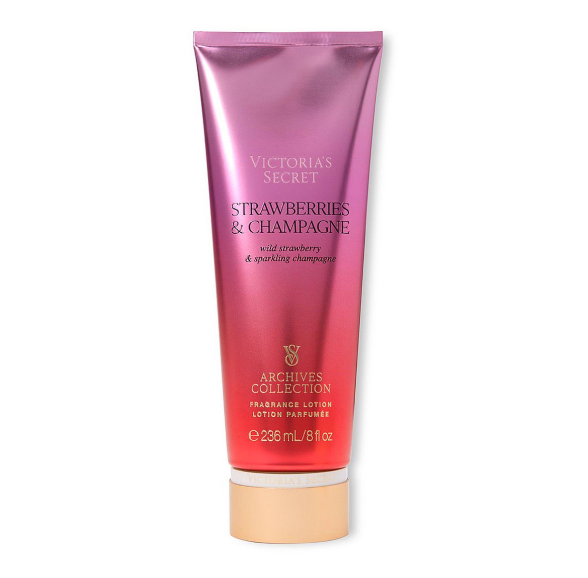 85 Victoria’s Secret Body Fragrances | Strawberries & Champagne Fragrance Lotion - 236 mL/8 fl oz - Image 1