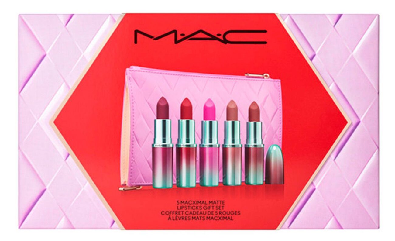 MAC 5-Pc. Macximal Matte Lipstick Gift Set with Pouch