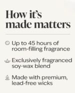 Snow White Single Wick Candle - 8 oz / 227 g - Image 5