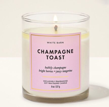 Champagne Toast Single Wick Candle