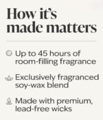 Coconut Linen Single Wick Candle