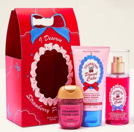 Strawberry Pound Cake Mini Gift Set