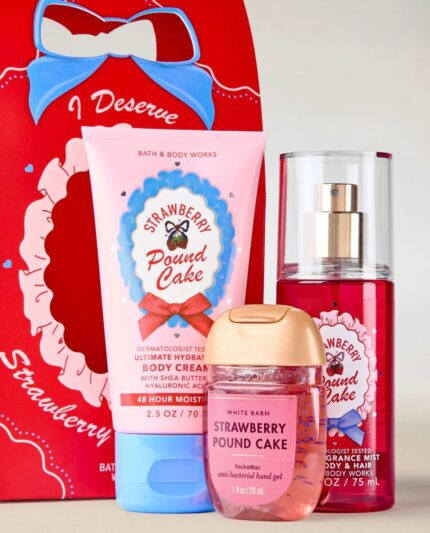 Strawberry Pound Cake Mini Gift Set