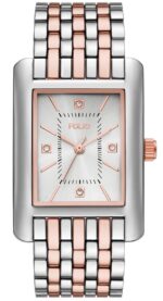 Women's Quartz Three-Hand Two-Tone Alloy Watch Set, 36mm