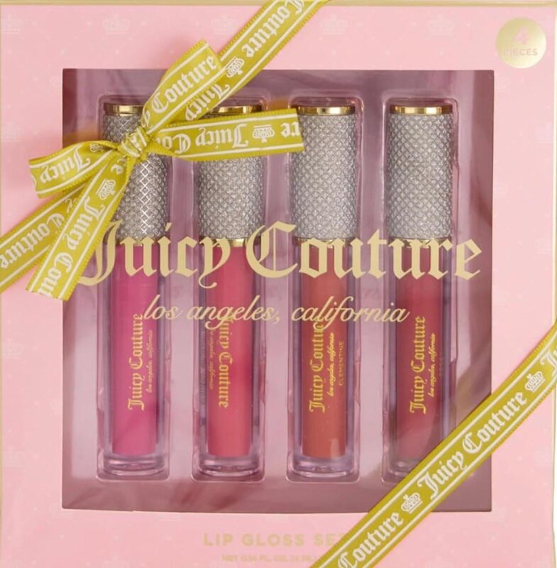 Juicy Couture 4 Pack Luxurious Lip Gloss Set