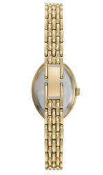 Women's Quartz Three-Hand Gold Alloy Watch Set, 23mm