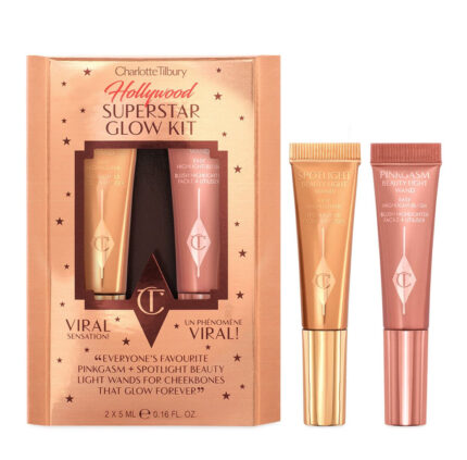 HOLLYWOOD SUPERSTAR GLOW TRAVEL SIZE CHEEK KIT