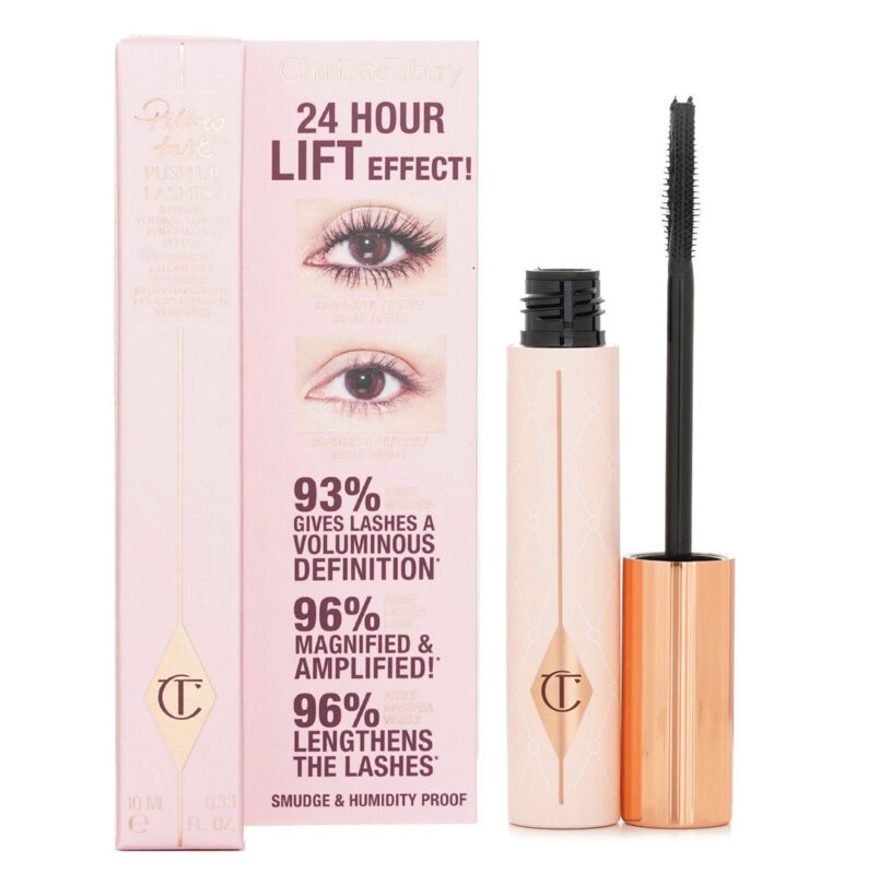 PILLOW TALK PUSH UP LASHES! MASCARA SUPER BLACK - 10 ML (FULL SIZE)