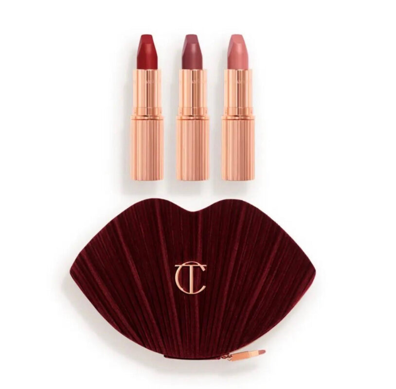 HOT LIPS BAG - MAKEUP BAG & LIP KIT