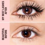 PILLOW TALK PUSH UP LASHES! MASCARA SUPER BLACK - 10 ML (FULL SIZE)