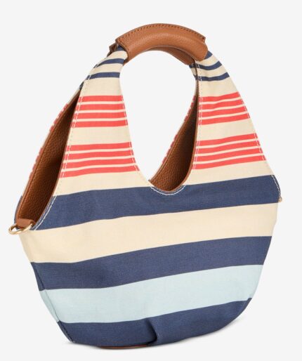 On 34th Alyii Stripe Canvas Top Handle Bag | Exclusively at Macy's