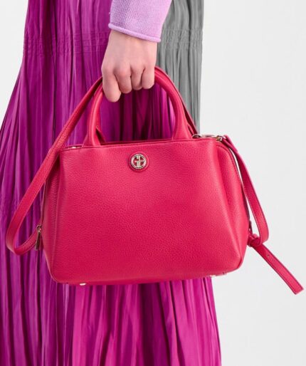 Giani Bernini Pebble Small Satchel Bag | Exclusively at Macy's