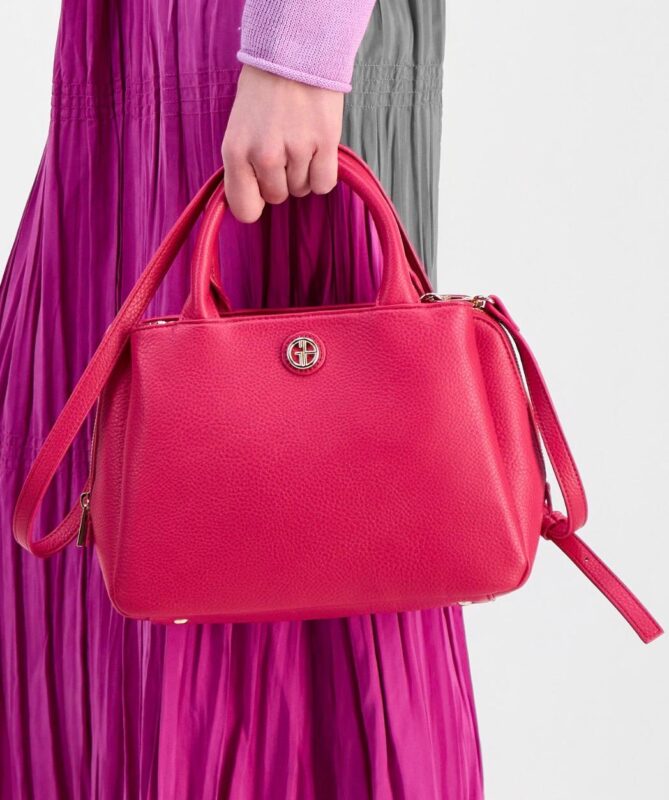 Giani Bernini Pebble Small Satchel Bag | Exclusively at Macy's