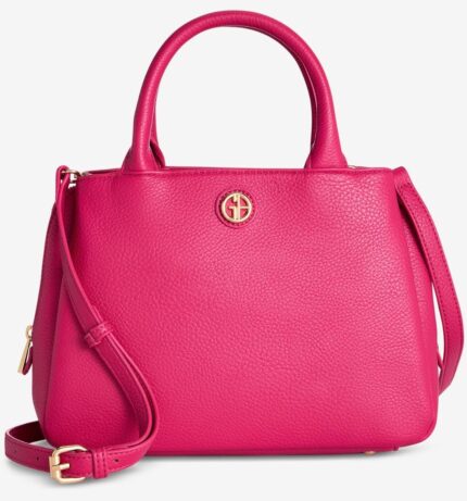 Giani Bernini Pebble Small Satchel Bag | Exclusively at Macy's