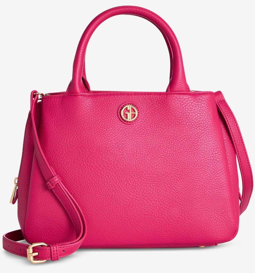 Giani Bernini Pebble Small Satchel Bag | Exclusively at Macy's Giani Bernini Pebble Small Satchel Bag | Exclusively at Macy's