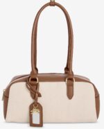 On 34th Broocke East West Canvas Satchel | Macy's Exclusive
