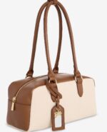 On 34th Broocke East West Canvas Satchel | Macy's Exclusive