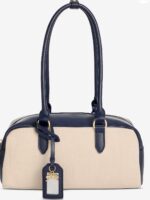 On 34th Broocke East West Canvas Satchel | Macy's Exclusive