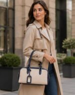 On 34th Broocke East West Canvas Satchel | Macy's Exclusive