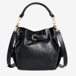 On 34th Ansleyy Glazed Bucket Bag | Exclusively at Macy's