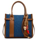 Madden Girl | Logand Denim Mini Tote Bag