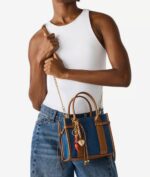 Madden Girl | Logand Denim Mini Tote Bag