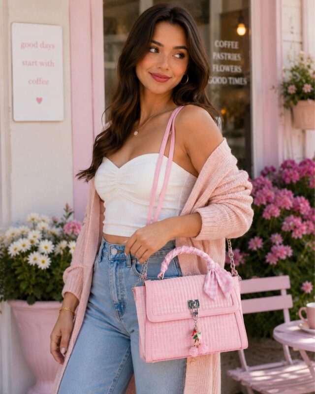 Madden Girl | Leahs Straw Top Handle Bag